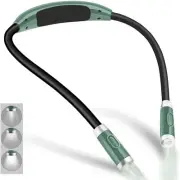 Rechargeable 4 LED Neck Reading Light, Book Lights for Reading in Bed, 3 Brig...