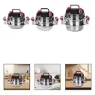 Small Pressure Cooker Rice Cooker Pressure Canner Cooking Pot Stainless Steel