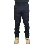 Decoy Canvas Modern Fit Stretch Navy Cargo Pants - 102R