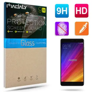 MADALY for XIAOMI 小米 5s PLUS 5.7吋 防油疏水抗指紋 9H 鋼化玻璃保護貼