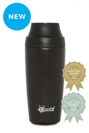 Cheeki Reusable Insulated Coffee Mug - 450ml - Chocolate