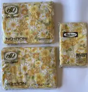 Sheet set Lady Pepperell No-iron Twin fitteed Flat Sheets Gold Yellow 39x76