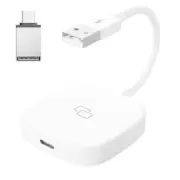 Car Wired Mirror Carplay Intelligent AI BOX Adapter Converter For Apple Phone×1 (for: Audi)