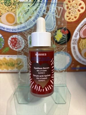 Korres Apothecary Wild Rose Spotless Serum 30mL 15% Vitamin Super C $65 Retail