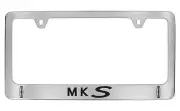 Lincoln MKS 2013-16 Chrome Plated Brass Metal License Plate Frame Holder