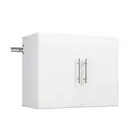 Prepac Garage Cabinet 30"Wx24"H16"D 1-Shelf Particle Board Wall Mounted White