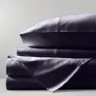 New 100% Bamboo Silk Feel Soft Sheet set Charcoal Blue S D Q K