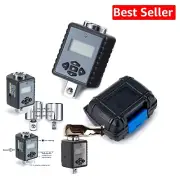 Compact Heavy Duty Digital Torque Wrench Adapter 1/2'' Drive with Carrying Case