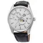ORIENT RN-AK0305S White SUN & MOON 22 Jewels Mechanical Men's Watch New in Box