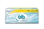 O.b. ProComfort Tampons , Regular , Average Flow , 20 Piece