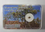 Georgetown Meteorite - Australian Micro Specimen in Case 0.017 grams with COA