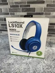 LucidSound LS10X Wired Gaming Headset for Xbox Series XS, Shock Blue