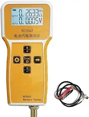 RC3563 200Ω 100V Handheld Portable Battery Internal Resistance Voltage Tester 3-Digit Display Battery Tester High-Precision True Four-Wire AC Lead-Acid Battery Detector