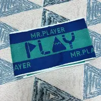 在飛比找蝦皮購物優惠-全新/綜藝玩很大Mr.Player【三代運動毛巾】-藍綠色 