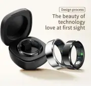 Smart Ring IP68 Waterproof Blood Oxygen Heart Rate Sleep Monitor Fitness Tracker