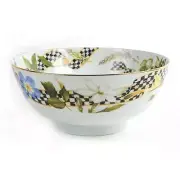 MacKENZIE CHILDS THISTLE AND BEE BOWL BNIB