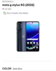 Moto G Stylus 5g 2nd Gen 2022 - GSM UNLOCKED (Single SIM)