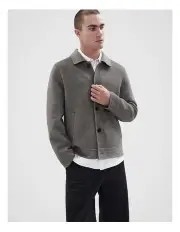 [Unison] Wool Blend Jacket in Grey