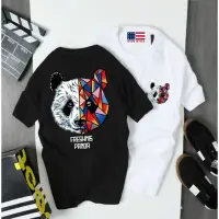 在飛比找蝦皮購物優惠-T恤發行短袖freshniss熊貓吊牌美國材質純棉24s超進