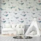 3D Sea Whale Sailing Wallpaper Wall Murals Removable Wallpaper 42