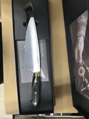 KRAMER by ZWILLING EUROLINE Carbon Collection 2.0 8 Inch Chef's Knife