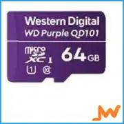 Western Digital Purple SC QD101 Memory Card 64GB MicroSDXC Class 10