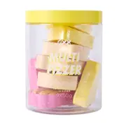 OXX Bodycare 9 Piece Multi Bath Fizzers - Caramel Vanilla Scented