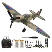 RC Plane Spitfire Fighter 2.4Ghz 4CH Remote Control Aircraft Ready to Fly for...