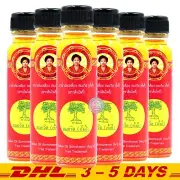 Aroma Refreshing Home Spa Massage Oil by Somthawin Relaxing Yellow Oil 24cc x 6