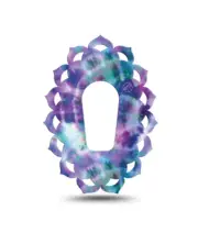ExpressionMed Dexcom G6 Purple Mandala Patch