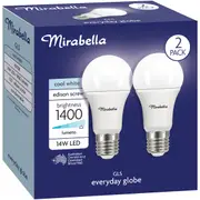 Mirabella Gls Es 14W1400L 4000K Cw 2 pack