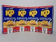 KFC Kraft Dinner KD ** Macaroni and Cheese LIMITED EDITION (lot of 4 boxes)