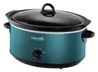 Crockpot Manual 7-Quart Slow Turquoise Cooker
