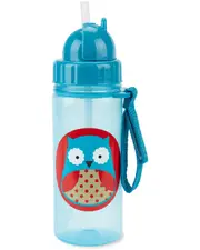 Skip Hop Zoo Straw Water Bottle - Otis Owl