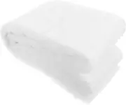 Parliky Aquarium Filter Sponge Pad Biochemical Filter for Fish Tank 2m x 12cm White Fiber Filtration Oxygen Solubility Enhancement