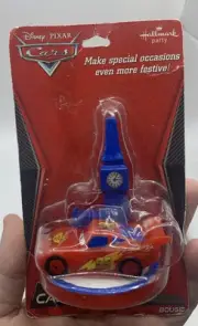 Hallmark Disney Pixar Cars Lightning McQueen & Big Ben Cake Candle - 3" ZG