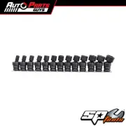 SP Tools 1/2"Dr Impact Socket Rail Set - 6pt Metric Swivel - 13pc | SP20356