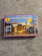 ARCO FASHION DOLL KITCHEN PLAY SET NO. 7691 STILL IN PACKAGING IN ORIG BOX!