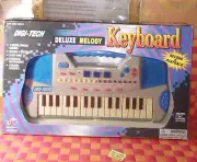 Keyboard, Deluxe Melody Keyboard, vtg 1997, by DSI Toys, New