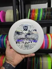 Discmania Rainmaker Glow White X-out 175g #3 Multi Stamp Flex 3 D-Line disc golf