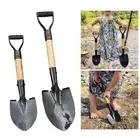 Outdoor Spade Shovels for Digging Long Handle Camp Shovels Gardening Tools