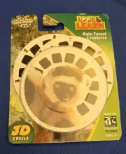 SEALED National Wildlife Federation RAIN FOREST CREATURES view-master Reels NEW
