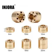 INJORA Brass Wheel Hex Adapter for 1/10 Axial SCX10 Capra TRX4 TRX6 VS4-10 Gen8