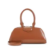 [Givenchy] Givenchy-Caramel Brown Calf Leather Antigona East West Mini Bag-Donna OS OS