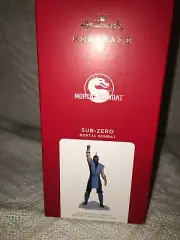 Hallmark Keepsake Christmas Ornament 2021 Sub-Zero Mortal Kombat Brand New Box