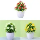 Plants Fake Flowers In Pots Small Plants Artificial Flowers Desk Decoration