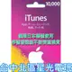 實體卡 可線上發卡【Apple 點數卡】日本 App store 儲值卡 iTunes 10000點【台中星光電玩】