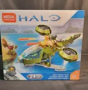 NISB Halo Mega Construx UNSC Hornet Blitz Set GCM44 207 Pc 2 Figures Pilot Grunt