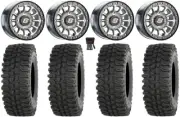 Sedona Sano Bdlk 15x7 Wheels Ct 35" BDC Tires Polaris Ranger XP 9/1K