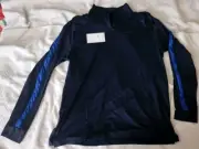 Nike Pro Men's Drifit Hyper Dry 1/4 Zip Top. Sz. Med. Retail $60.
